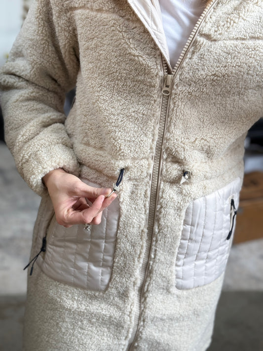 Tribal sherpa Jacket