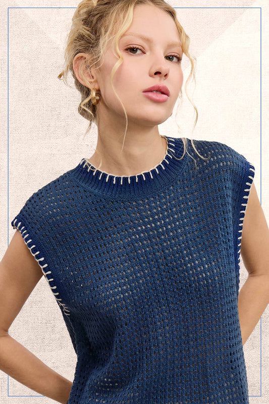 Crochet Stitching Tank