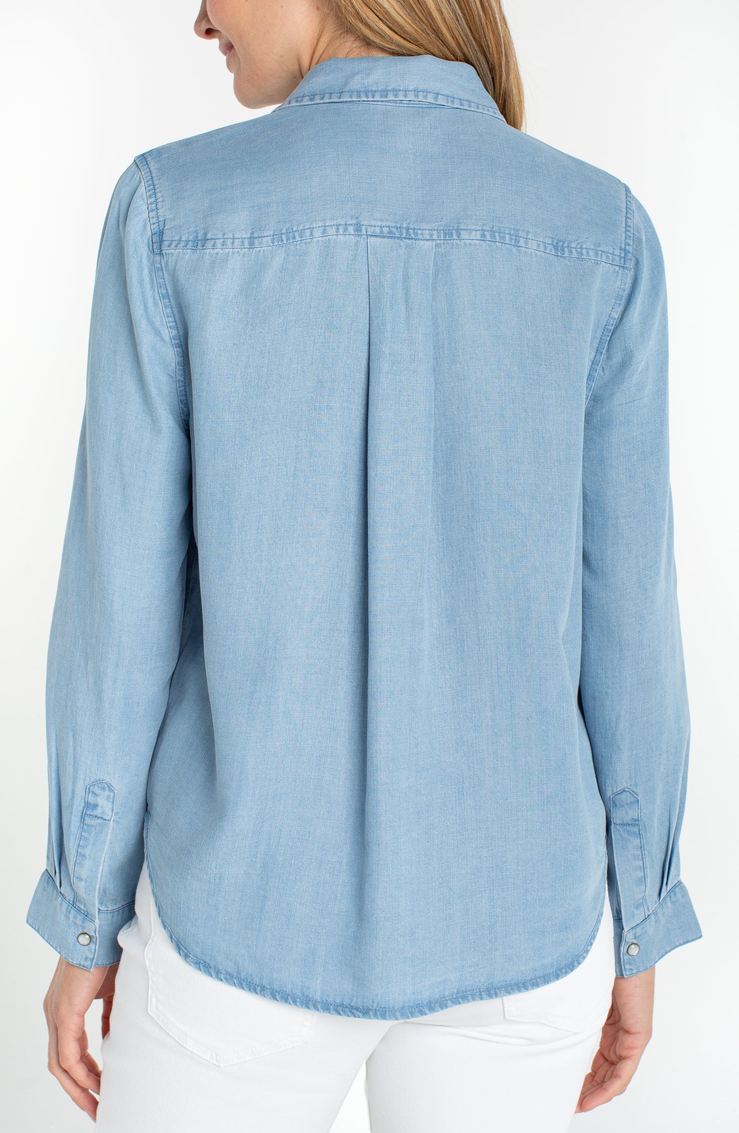 Liverpool Snap Chambray