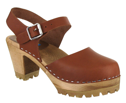 Abba Heeled Clog