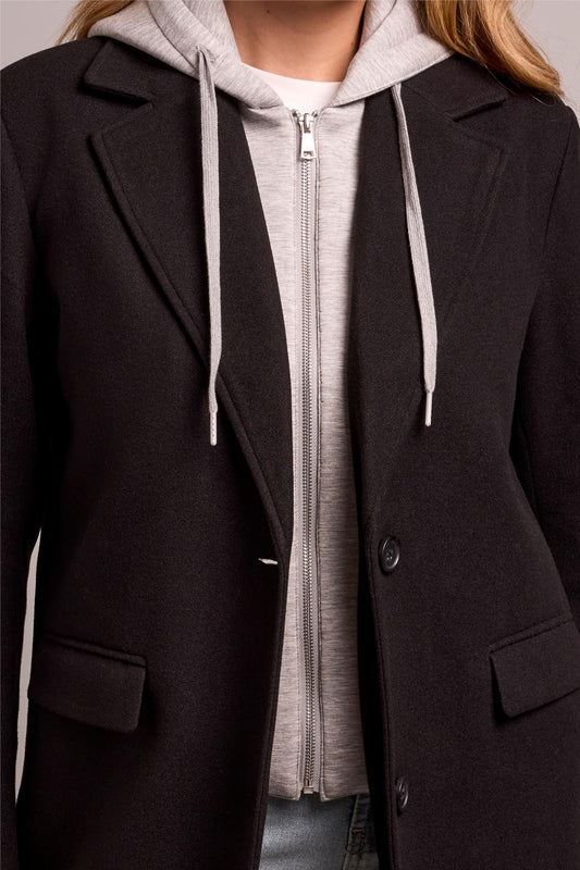 Ultra-Soft Brushed Knot Fooler Coat