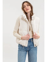 Sadie Zip-up Puffer Vest