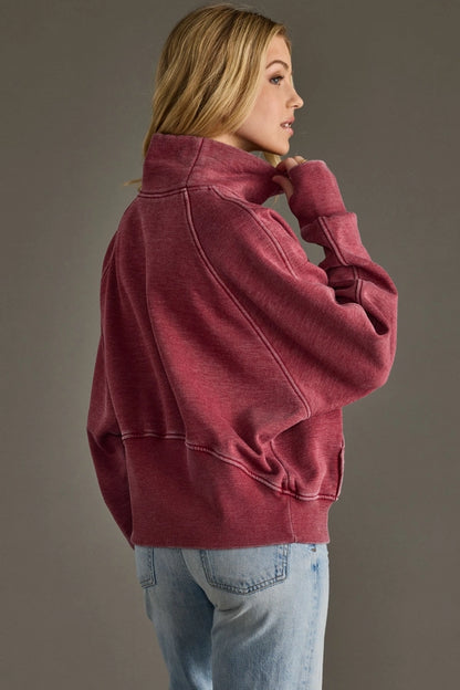 Quarter Zip Sweatshirt