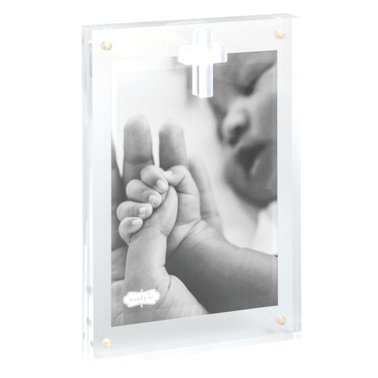 Vertical Layered Cross Acrylic Frame