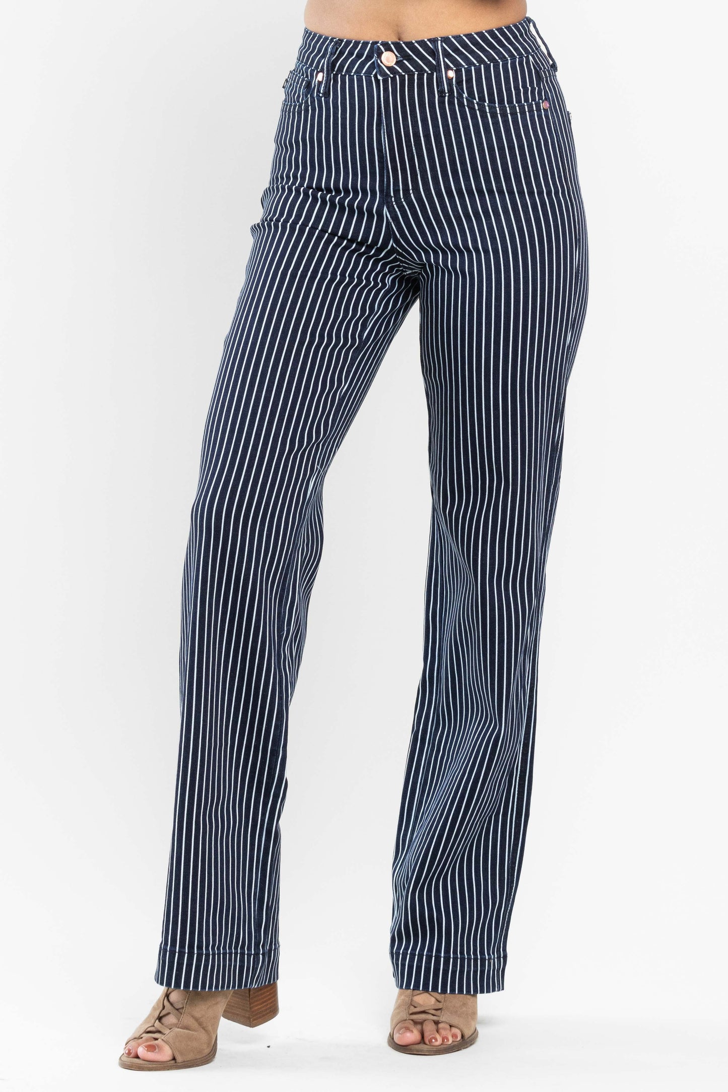 Brooklyn Striped Jeans