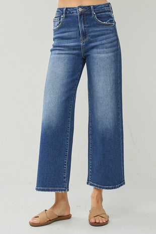 Bria Wide Crop Jeans