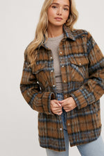 Mila Flannel Plaid Shacket