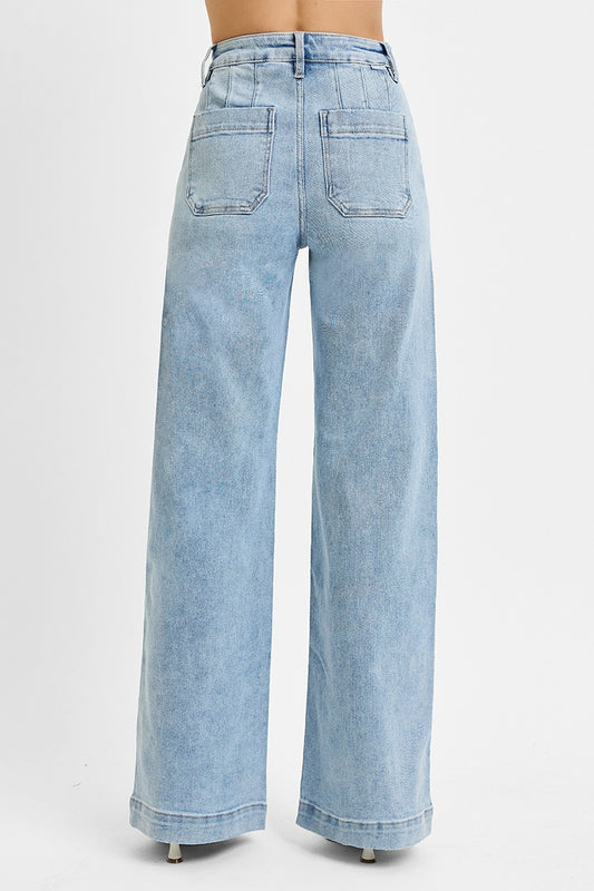 Vail Wide Leg Jeans ~ clearance no return
