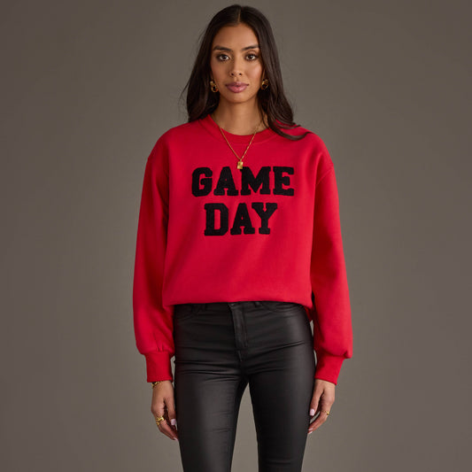 Red & Black Game Day Sweatshirt