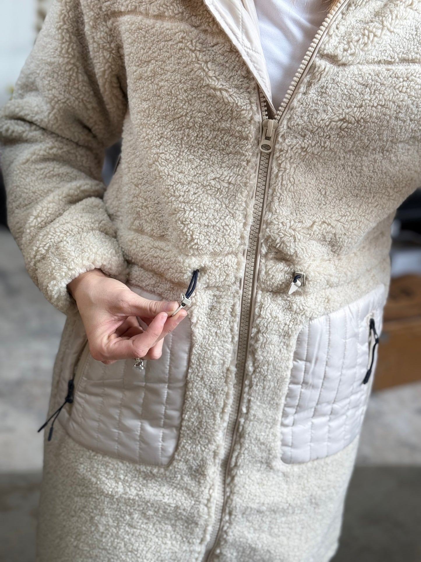 Tribal sherpa Jacket