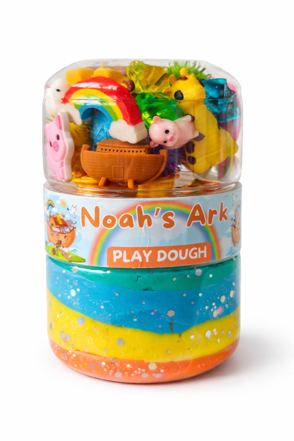 Noah's Ark sensory jar 