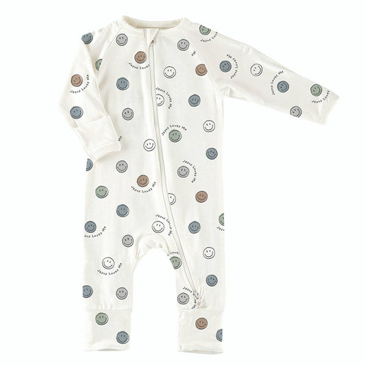 Cozy Rompers - Jesus Loves Me