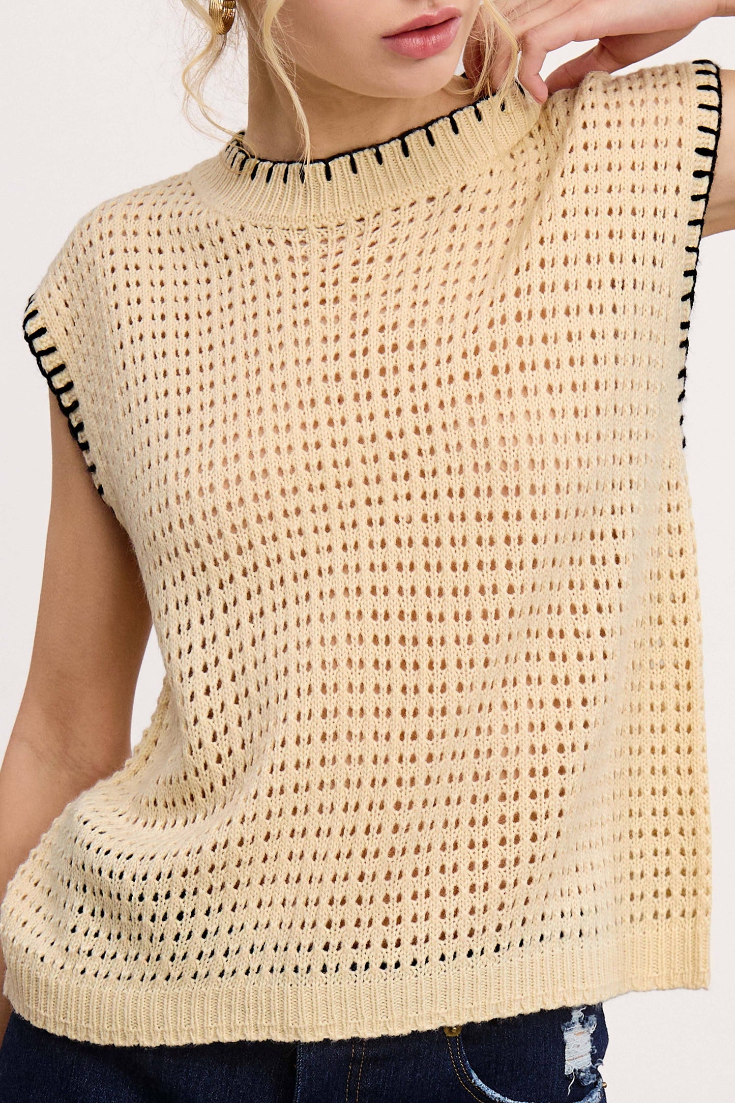 Crochet Stitching Tank