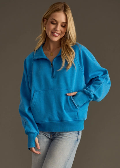 Quarter Zip Sweatshirt