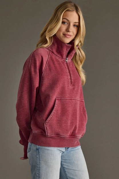 Quarter Zip Sweatshirt