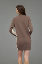 Colorblock Sweater Dress