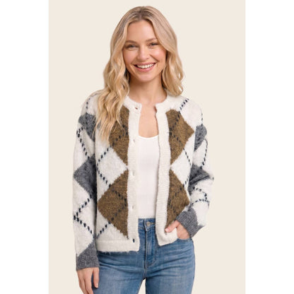 Argyle Cardigan