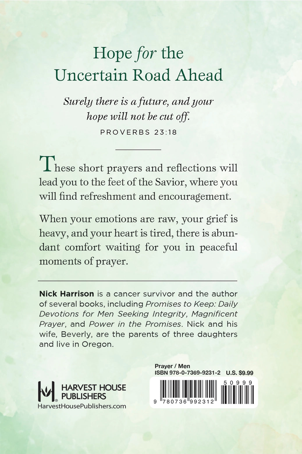 One-Minute Prayers For Men with Cancer