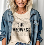 Midwest Phrases Graphic Tee