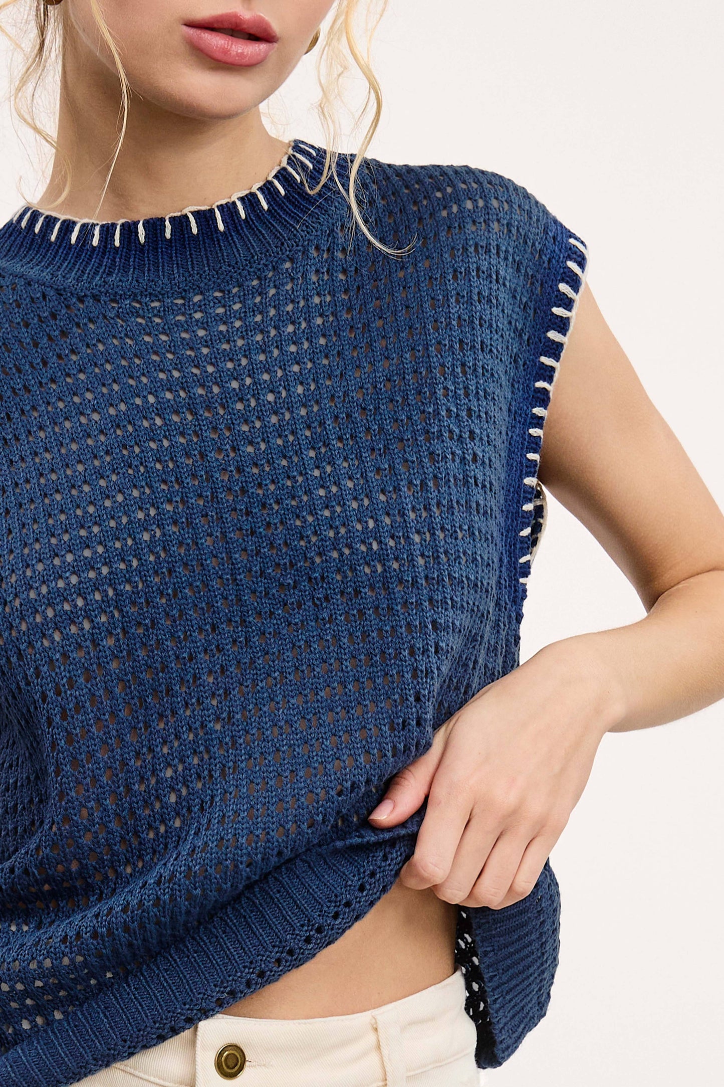 Crochet Stitching Tank