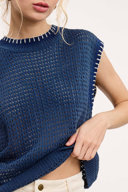 Crochet Stitching Tank