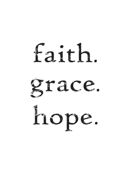 Faith Grace Hope Journal