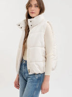 Sadie Zip-up Puffer Vest