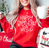 Happy Birthday Jesus Kids Christmas Sweatshirt
