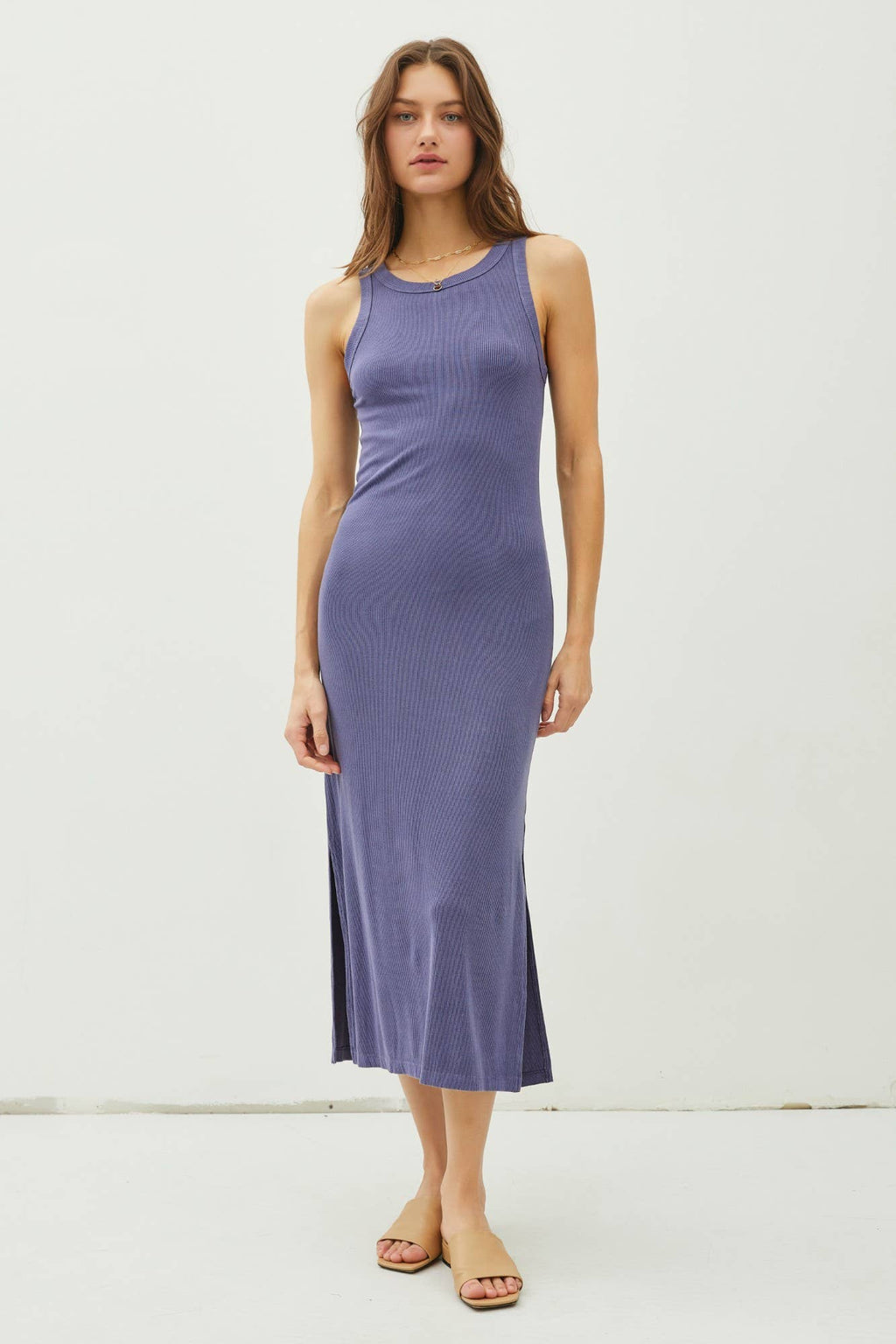 Ribbed Knit Dress