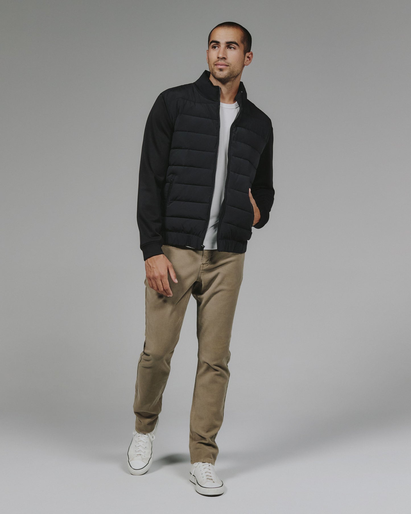 Rev Puffer Zip Jacket