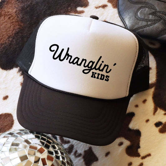 Wrangling' Kids Trucker Hat