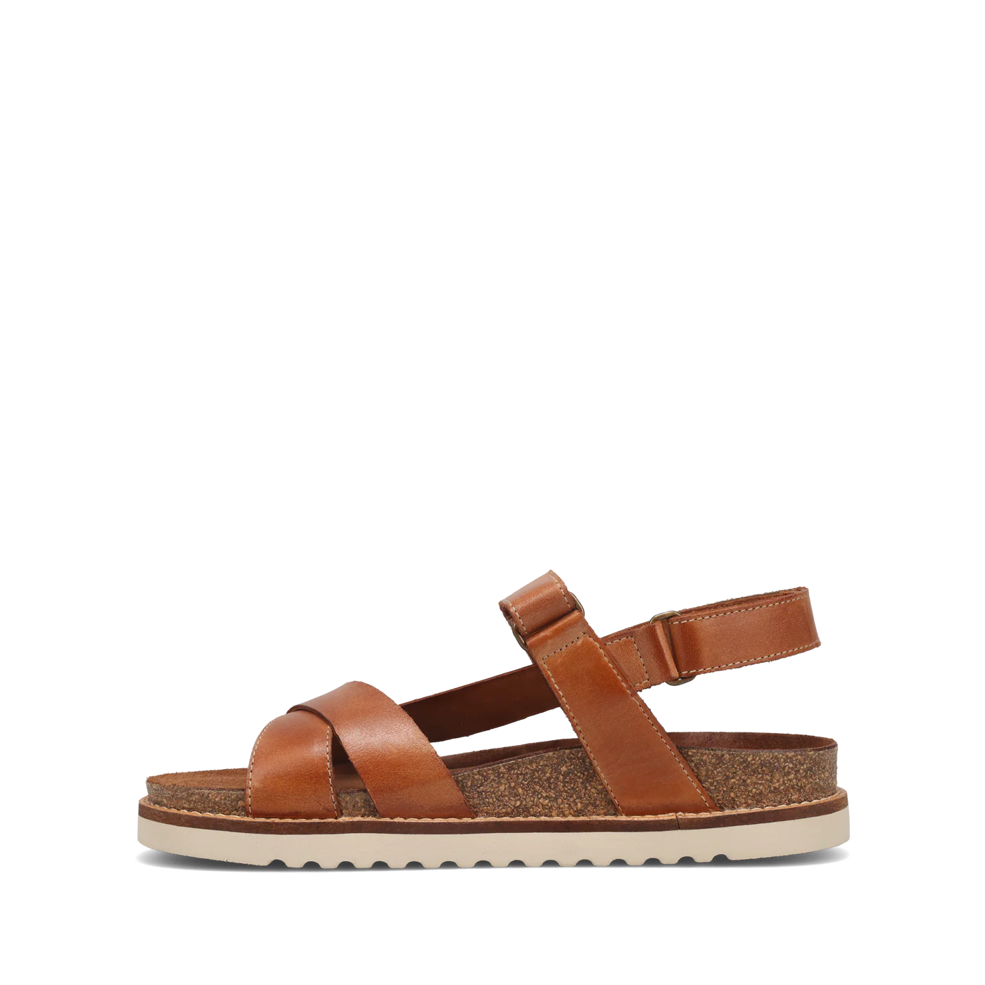 Sideways Sandal - Caramel