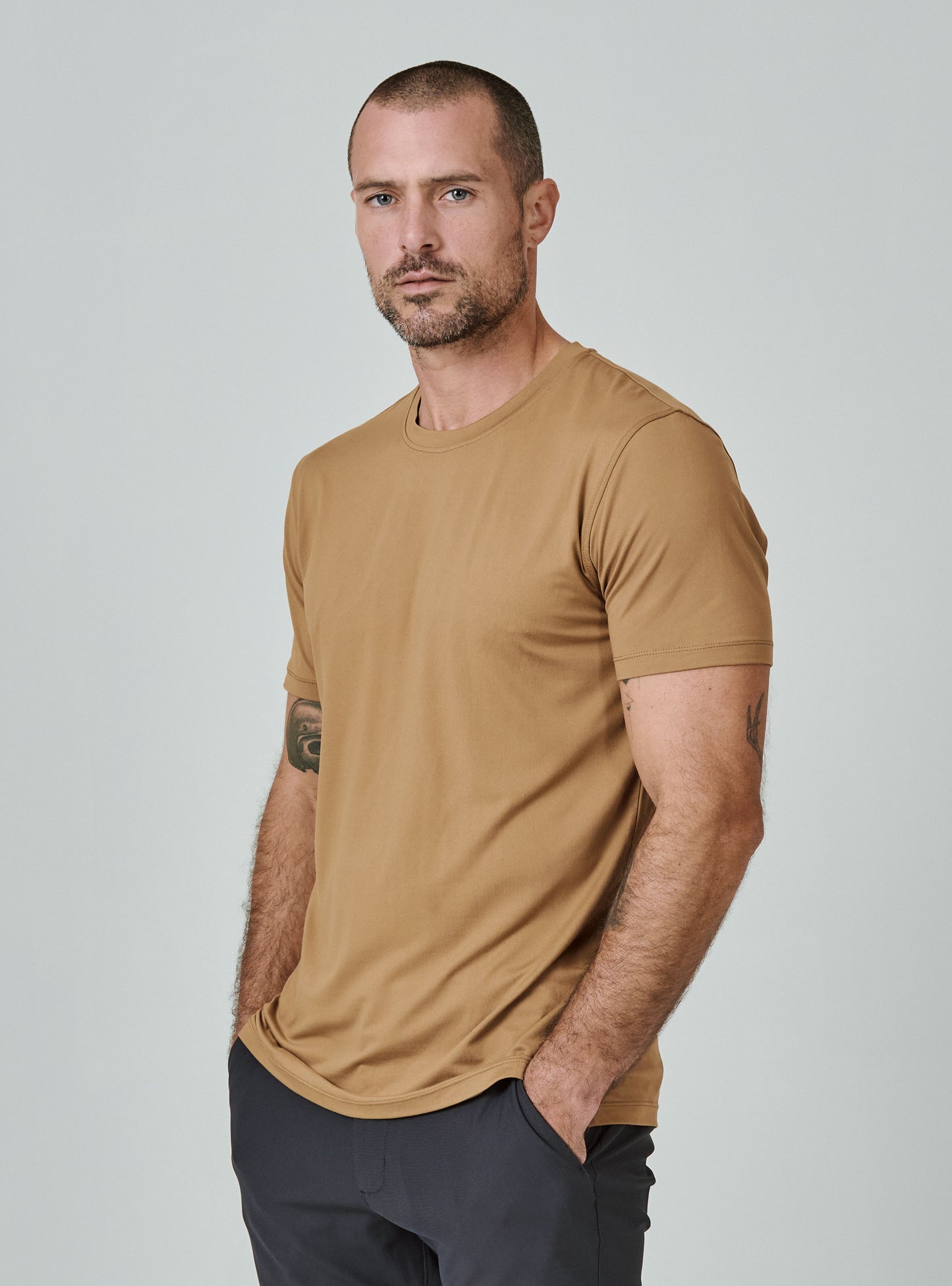 "Mens" Core Crew Neck Tee