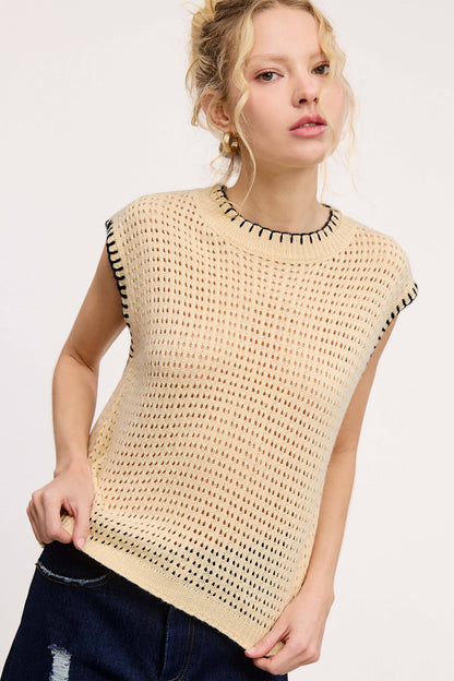Crochet Stitching Tank
