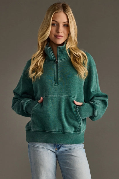 Quarter Zip Sweatshirt