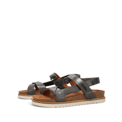 Sideways Sandal - Steel