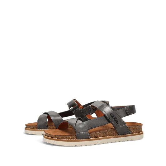 Sideways Sandal - Steel