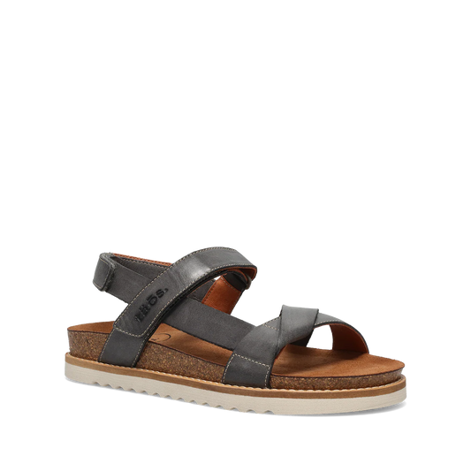 Sideways Sandal - Steel