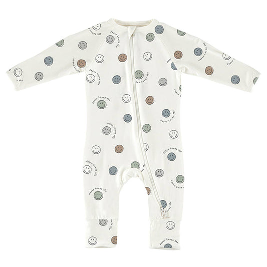 Cozy Rompers - Jesus Loves Me