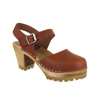 Abba Heeled Clog