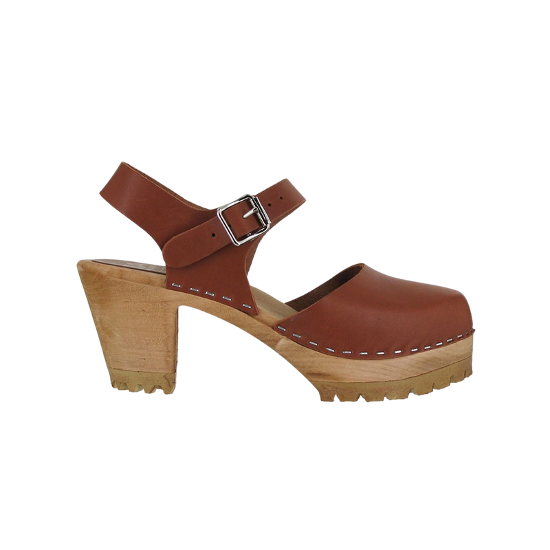 Abba Heeled Clog