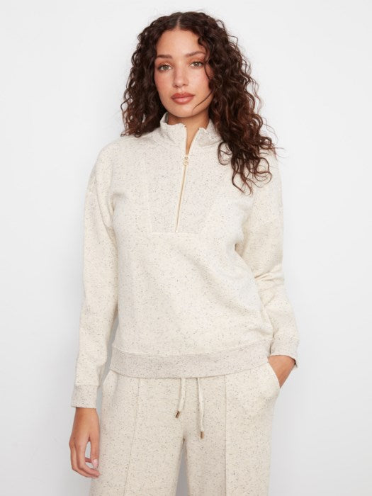 Soft Scuba Half-Zip Sweatshirt