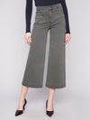 Patch Pocket Flare Twill Pants