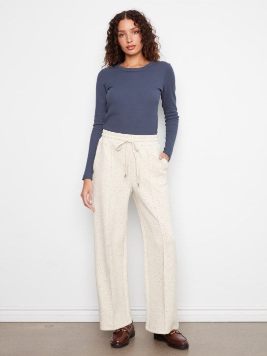 Soft Scuba Wide Leg Joggers