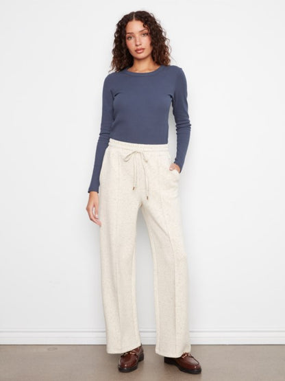 Soft Scuba Wide Leg Joggers