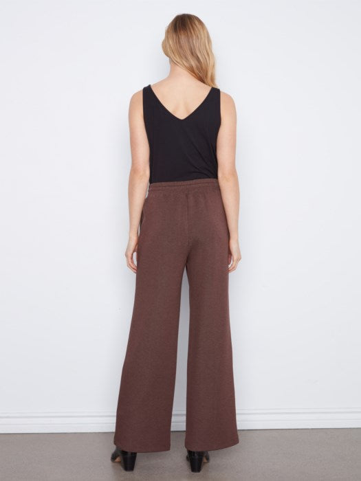 Wide Leg Pin Tuck Pant
