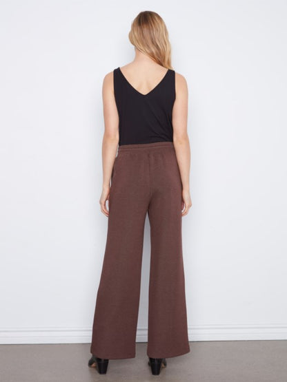 Wide Leg Pin Tuck Pant