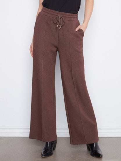Wide Leg Pin Tuck Pant