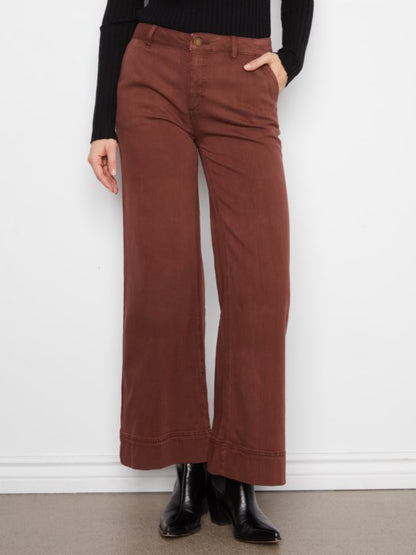 Aubrey Chocolate Twill Pants