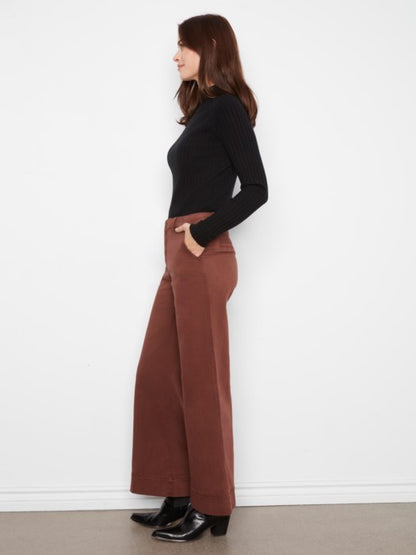 Aubrey Chocolate Twill Pants